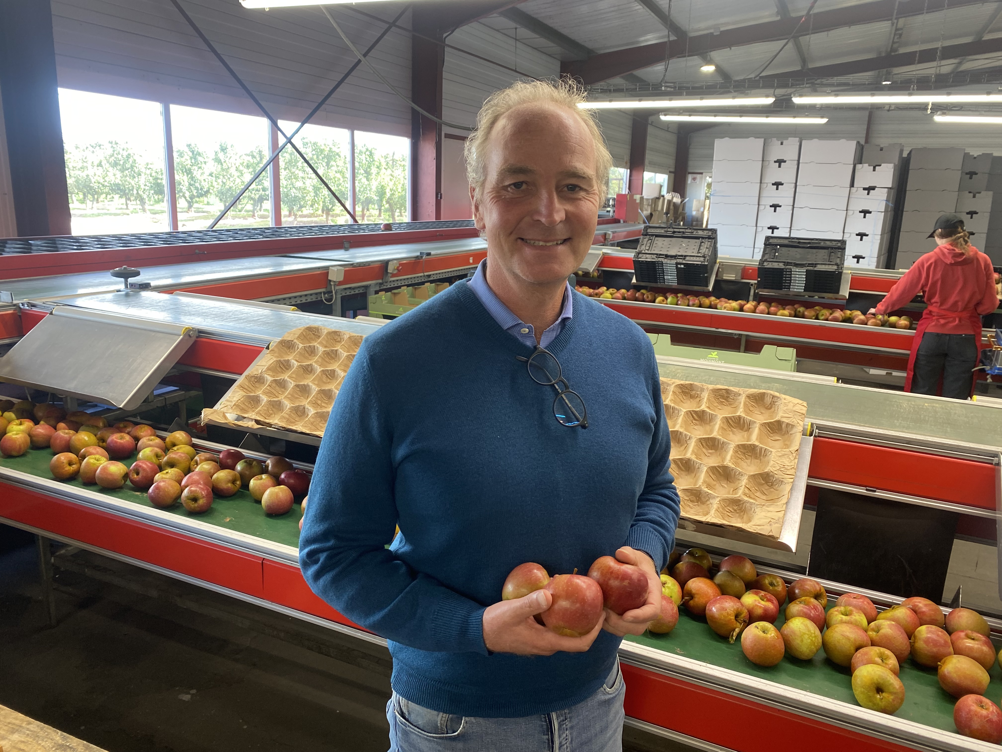 À Vron, le Domaine de Moismont développe la pomme et la poire de Picardie