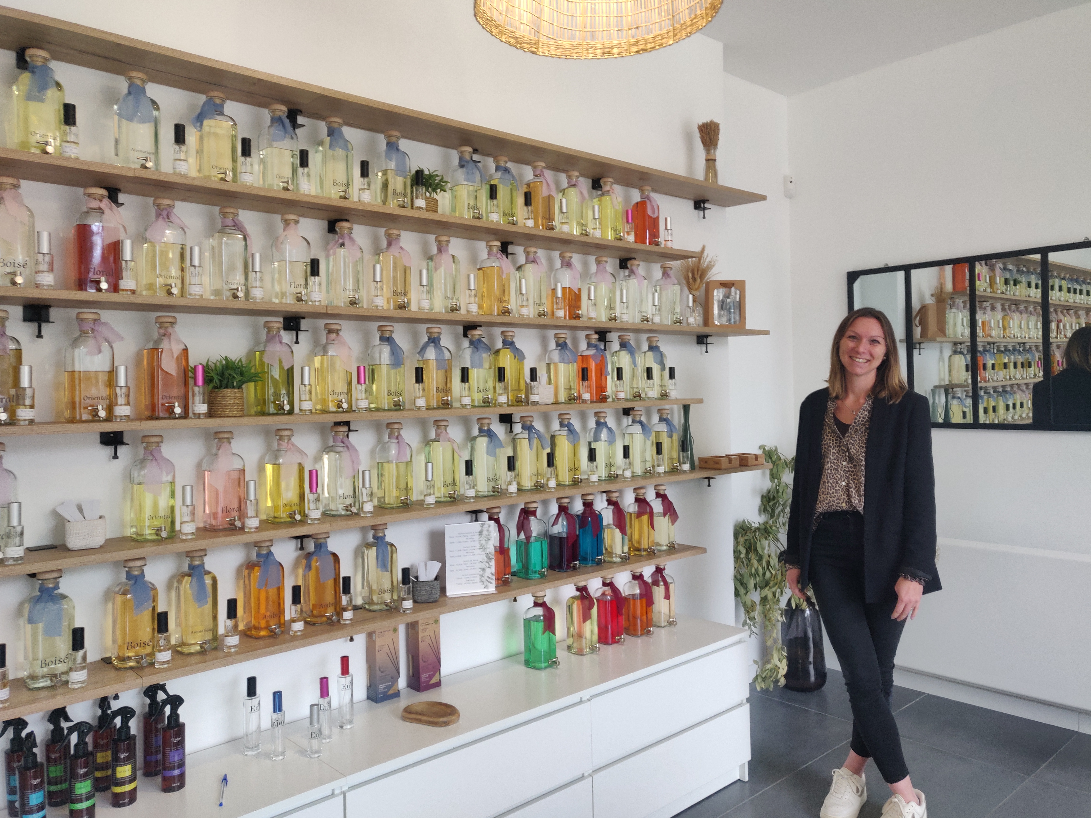 À Compiègne, Enjoy Parfumerie mise sur le parfum rechargeable