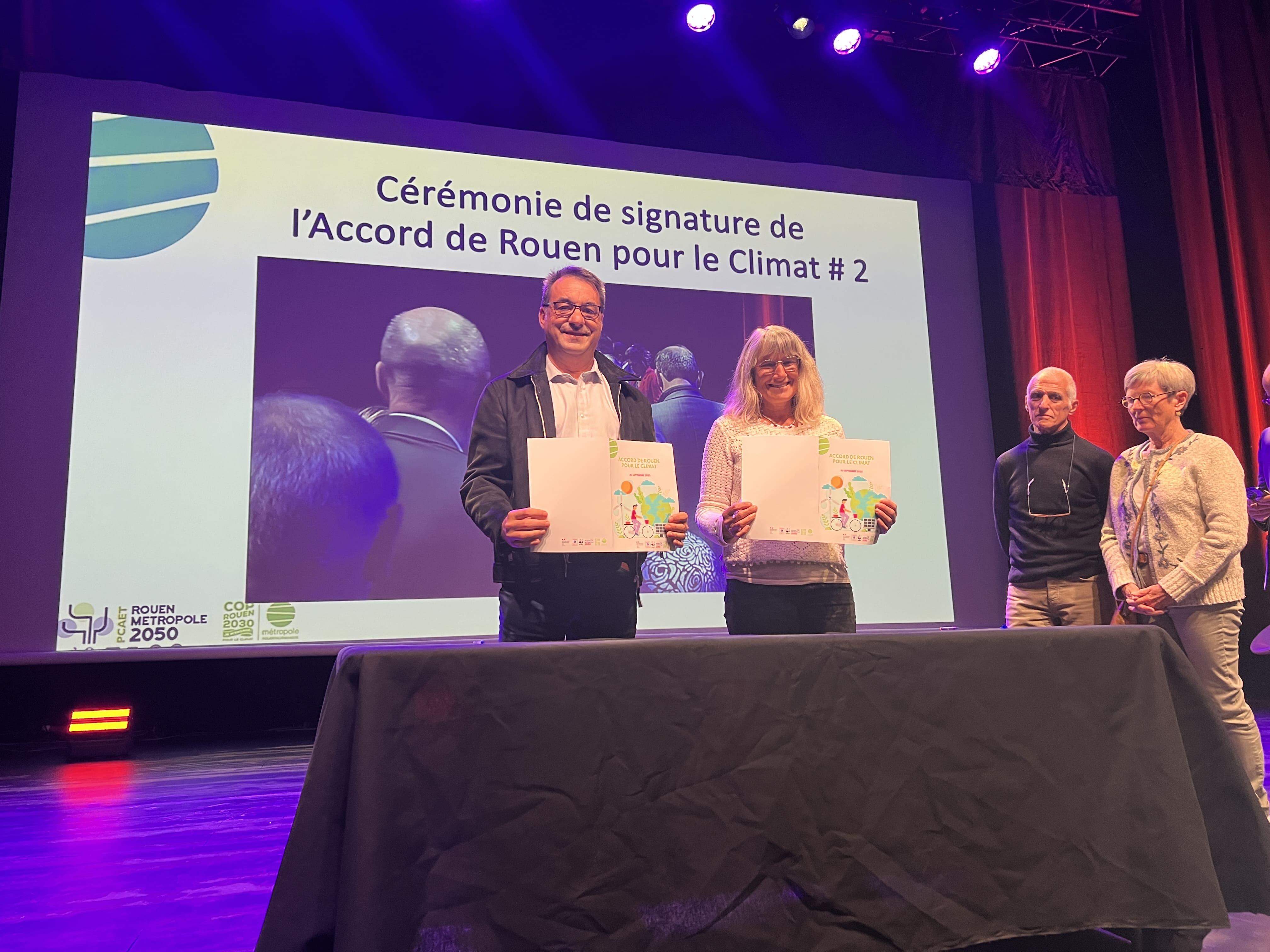 Rouen : un nouvel accord pour la transition écologique