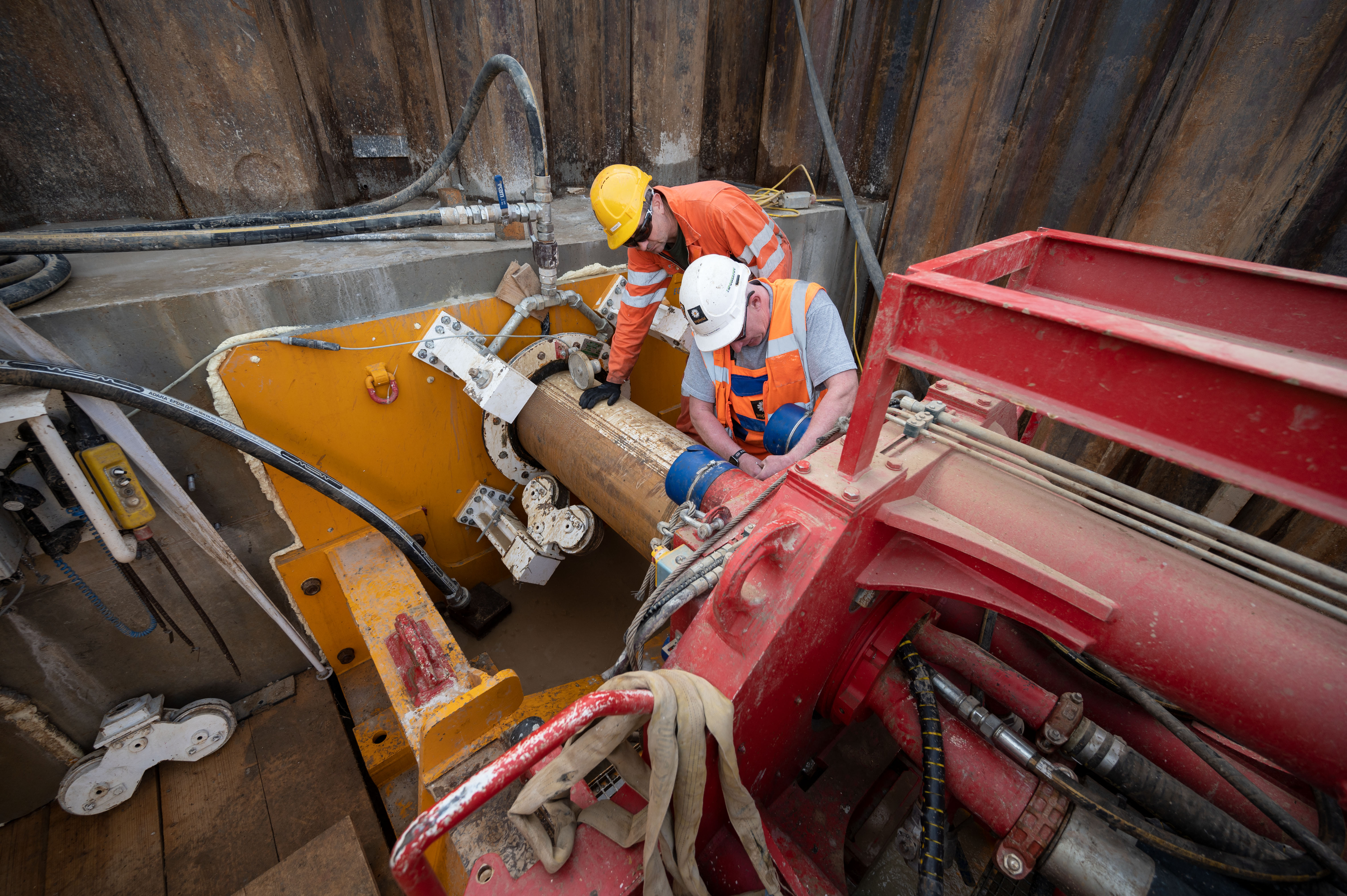 Thaon-les-Vosges : un micro-tunnel pour sécuriser le réseau de chaleur urbain