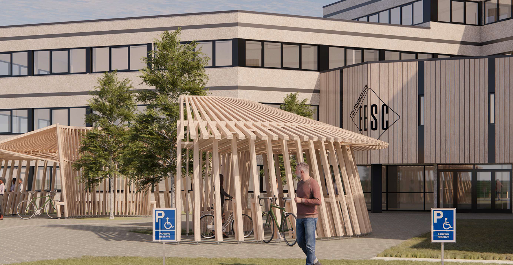  La CCI Formation Ecole d’Enseignement supérieur consulaire (EESC) inaugure son tout nouveau campus à Laxou