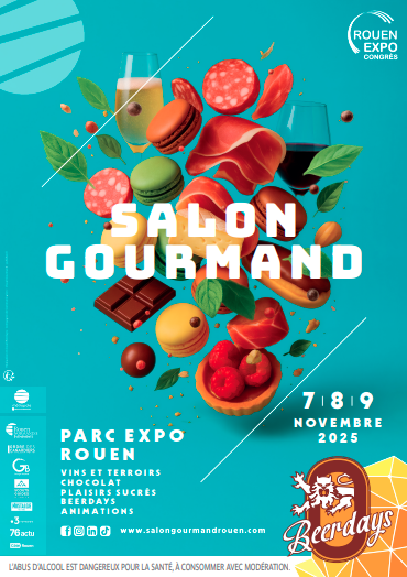 Rouen : Près de 250 exposants participent à la 27e édition du Salon gourmand 
