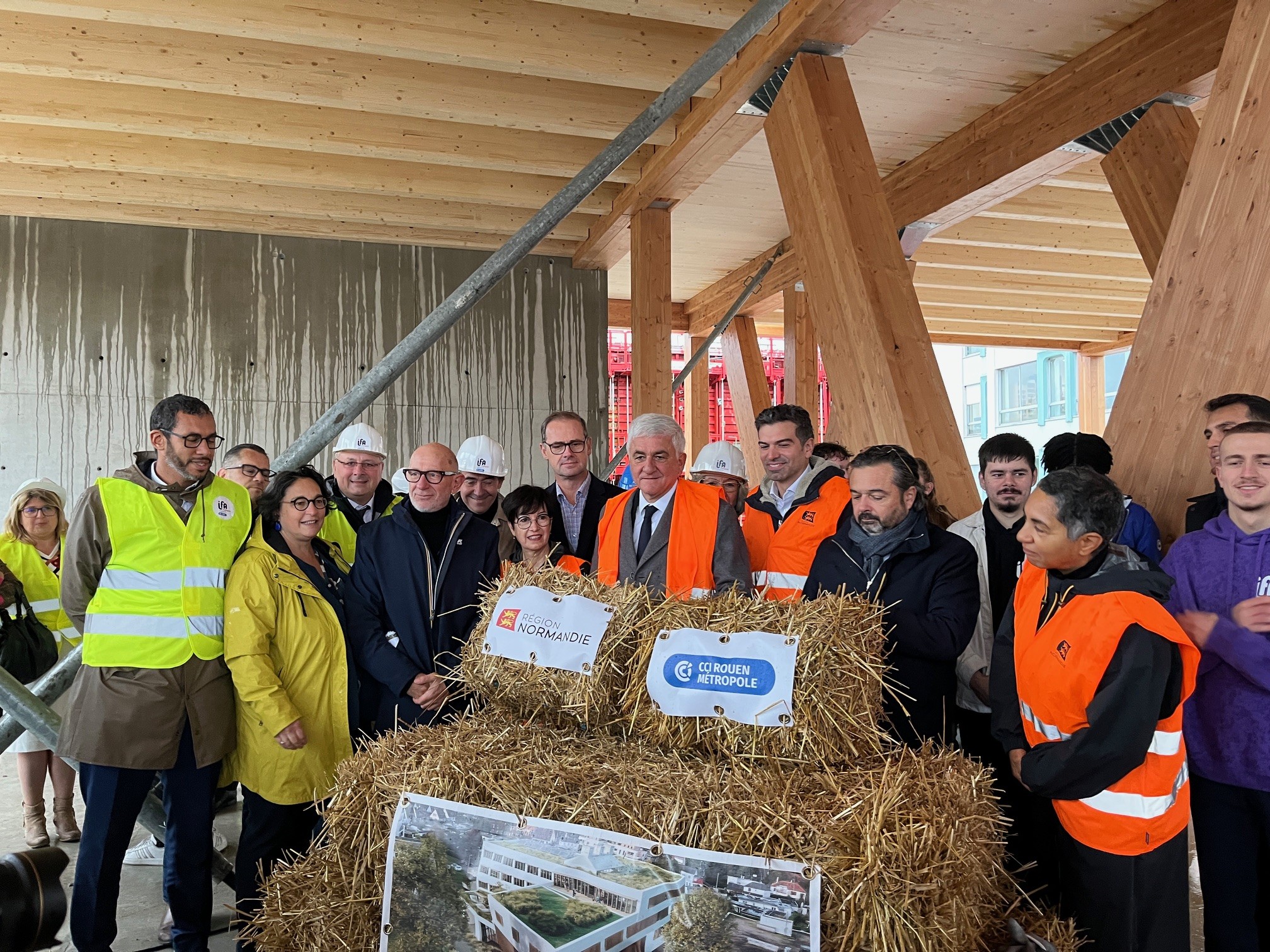 Mont-Saint-Aignan : la CCI et la Région lancent le chantier du nouveau campus de l’IFA