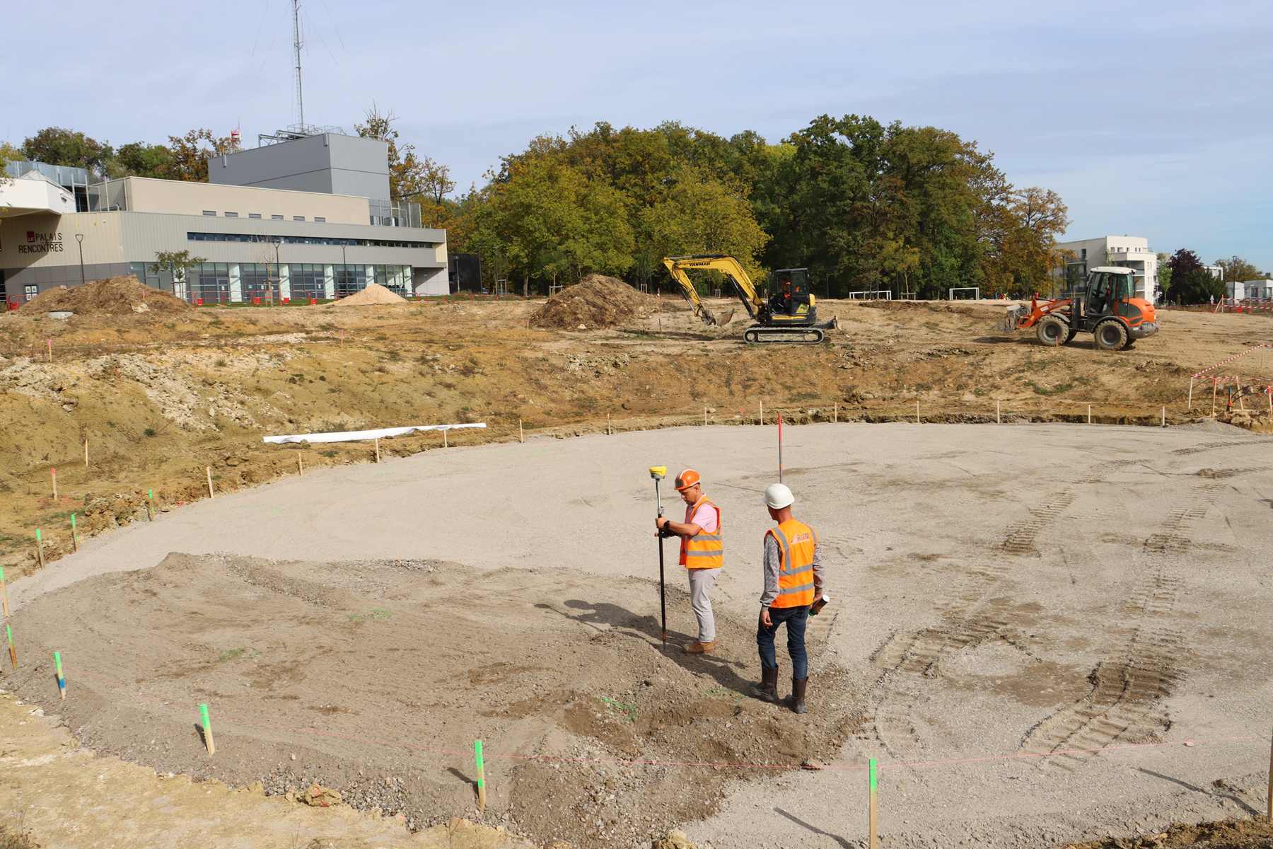Château-Thierry : l'aménagement d'un jardin d'agrément a débuté