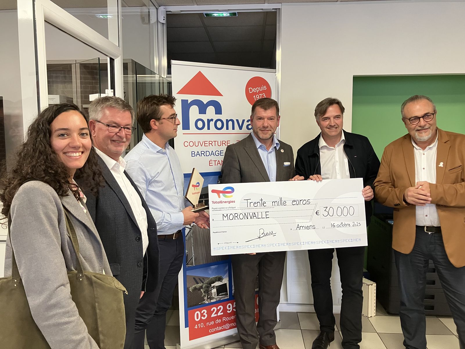 TotalEnergies accompagne la reprise de Moronvalle à Amiens