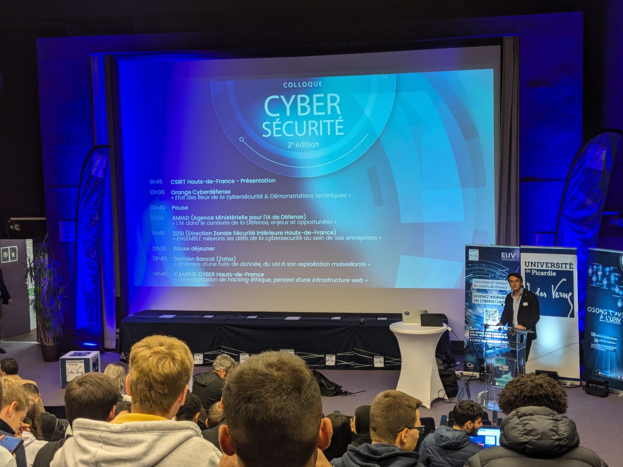Entreprises et étudiants réunis pour la Journée Cybersécurité 2025 à Amiens