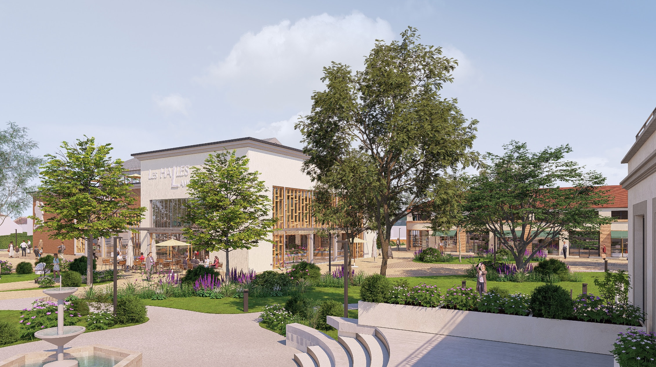 Une nouvelle ère urbaine du centre-ville de Lamorlaye amorcée