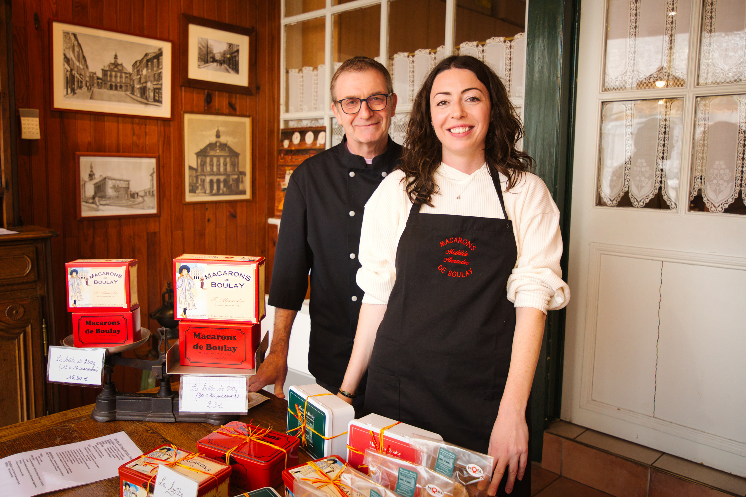 Macarons de Boulay : la mise à l’amande