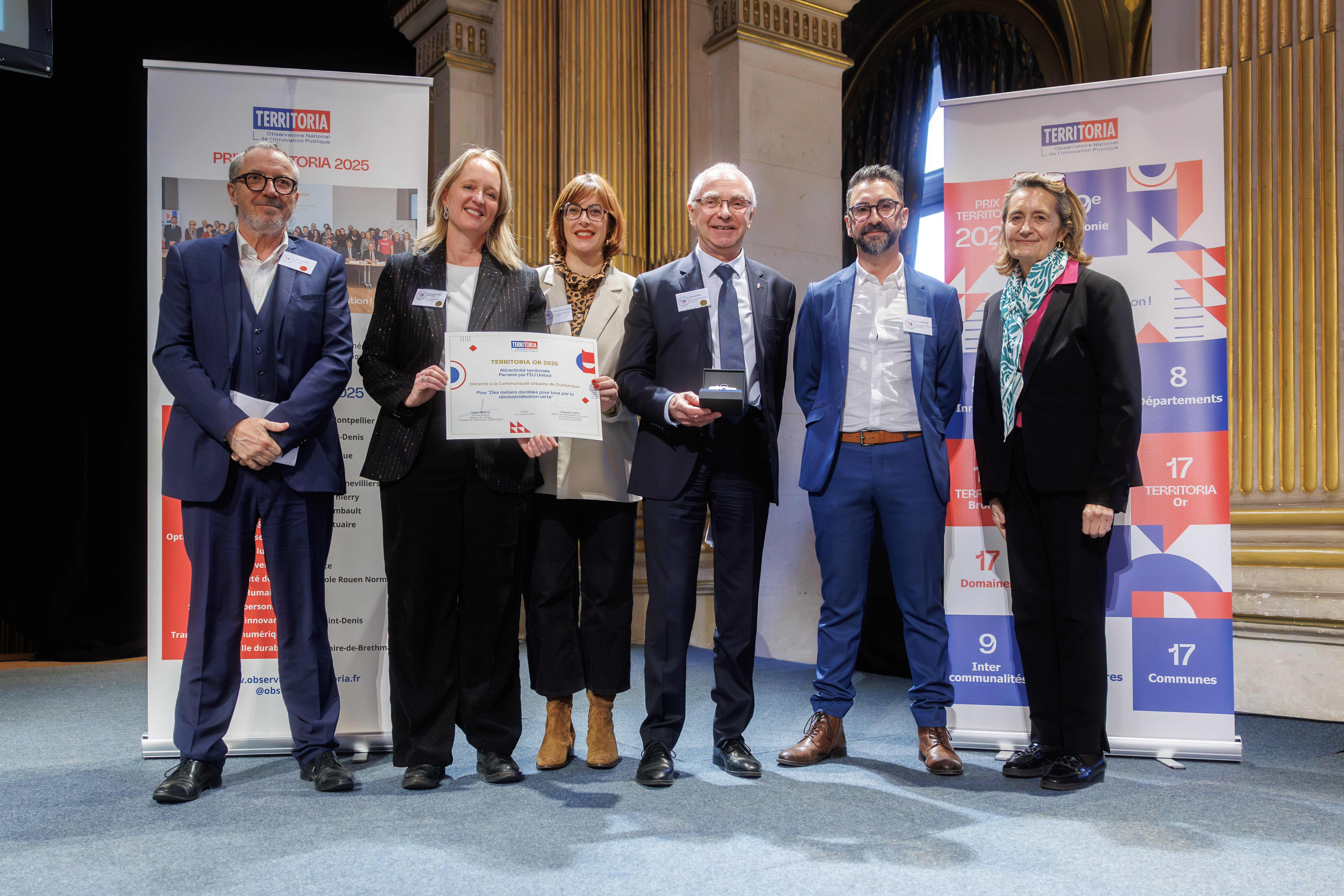 Dunkerque : la Communauté Urbaine récompensée pour sa politique d'emploi