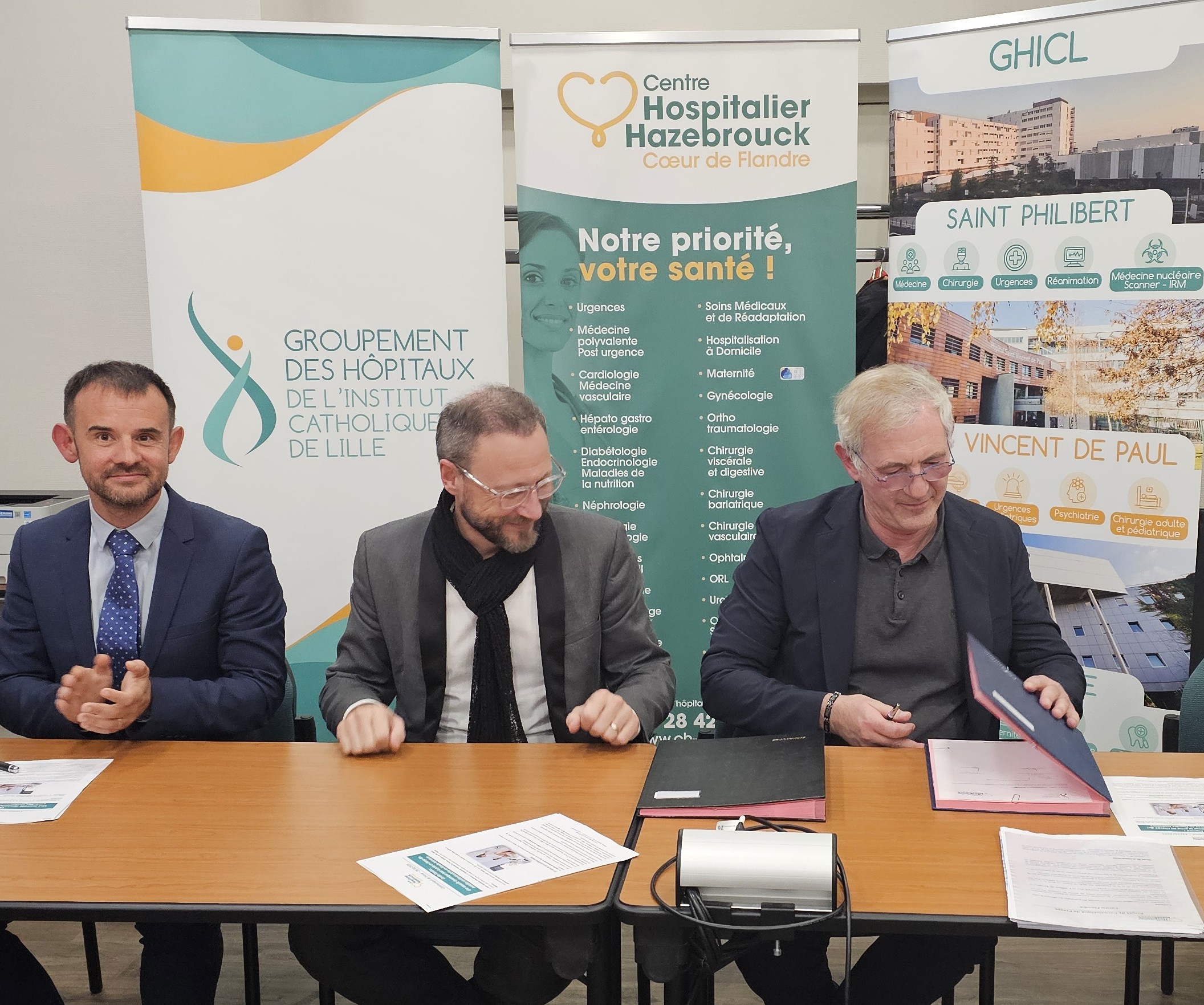Hazebrouck : le Centre Hospitalier le GHICL renforcent leur collaboration