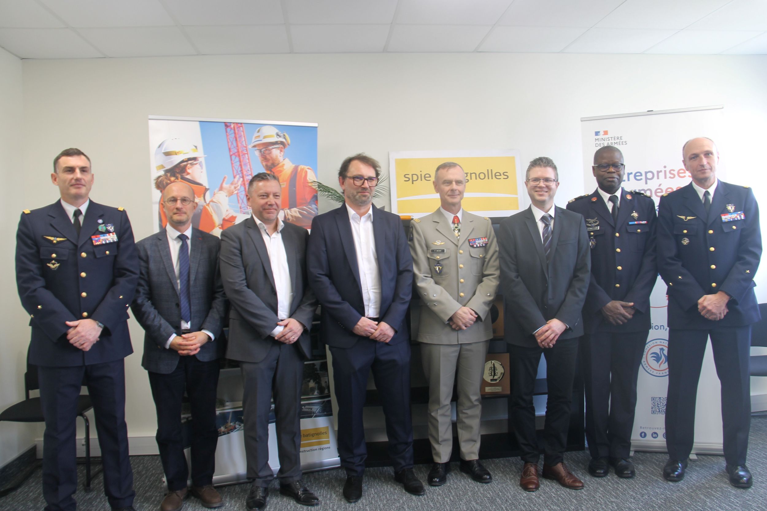 Spie batignolles Grand Est s’engage avec l’armée à Villers-lès-Nancy