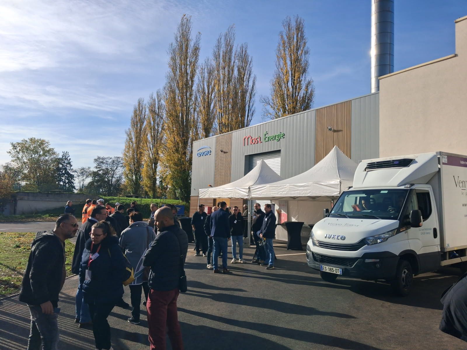 Inauguration de la nouvelle chaufferie biomasse de Thionville