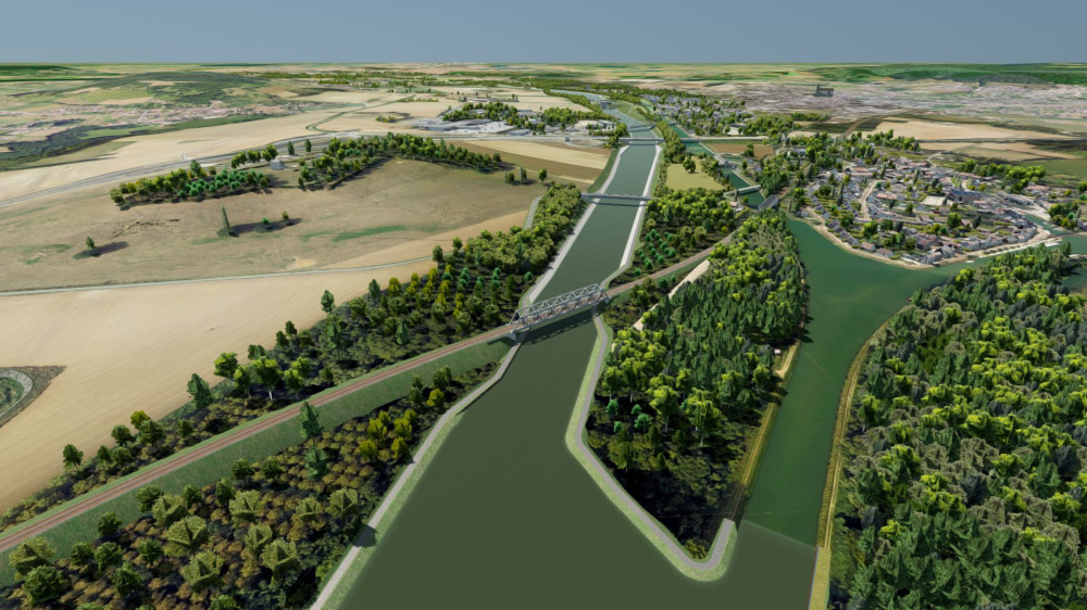 Le canal Seine-Nord Europe avance sur l’attribution des cinq marchés de travaux principaux des TOARC 