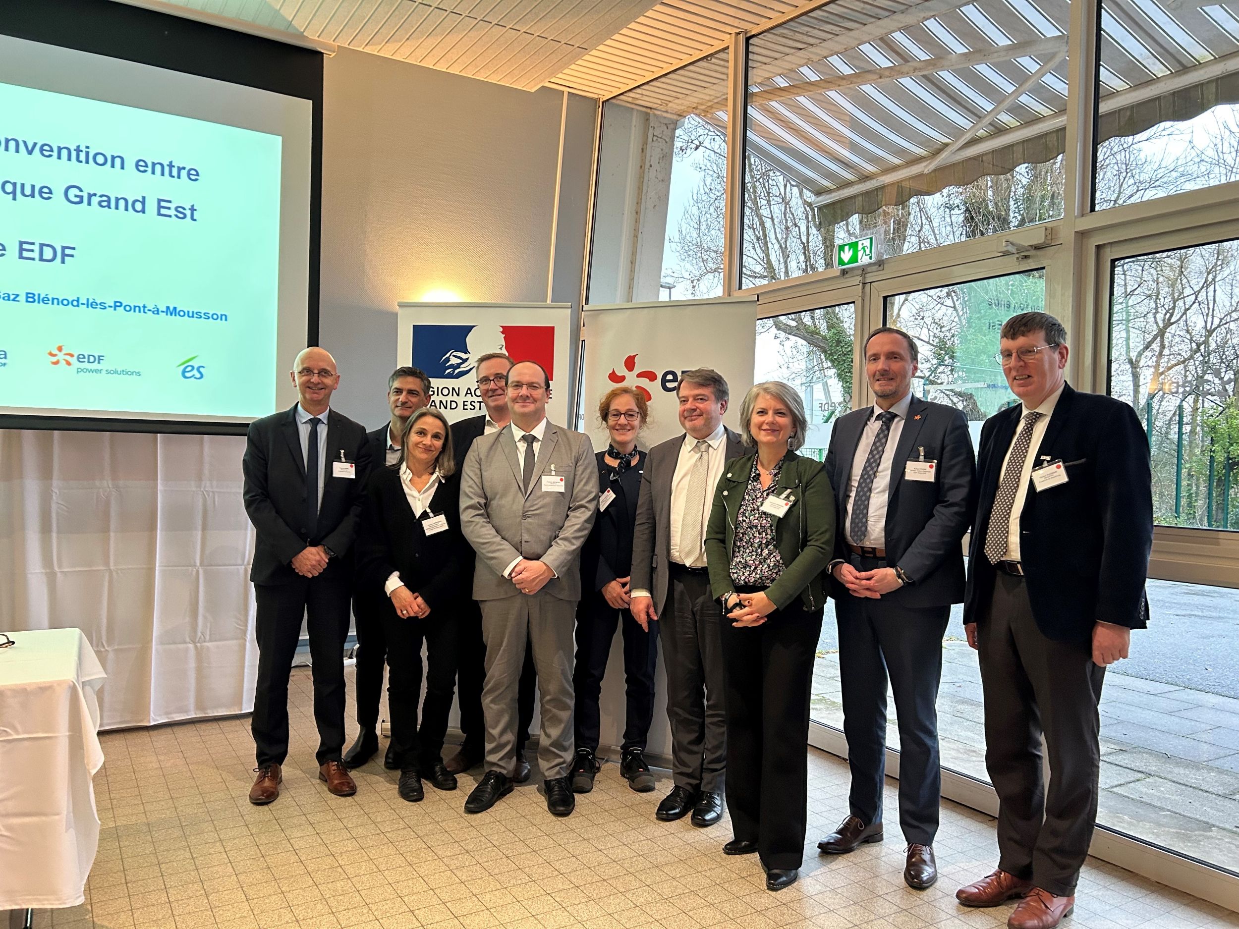 EDF et la Région académique Grand Est renouvellent leur engagement à Blénod-lès-Pont-à-Mousson