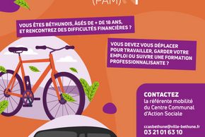 Béthune : un Pack Mobilité pour soutenir l'emploi