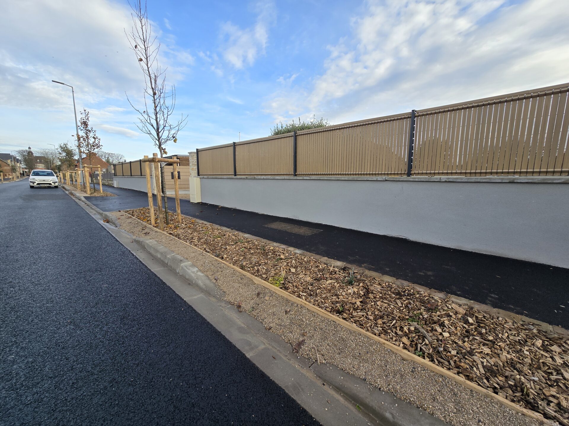 La ville de Tergnier innove pour mieux gérer le ruissellement des eaux de pluie