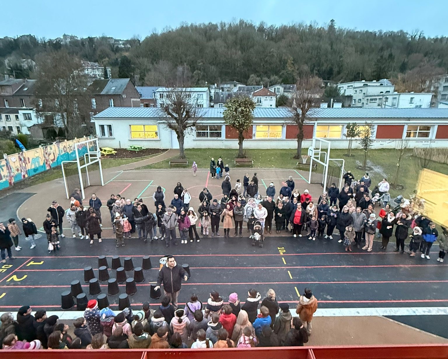 Laon : Une cour de récréation naturelle inaugurée à l'école Louise-Macault