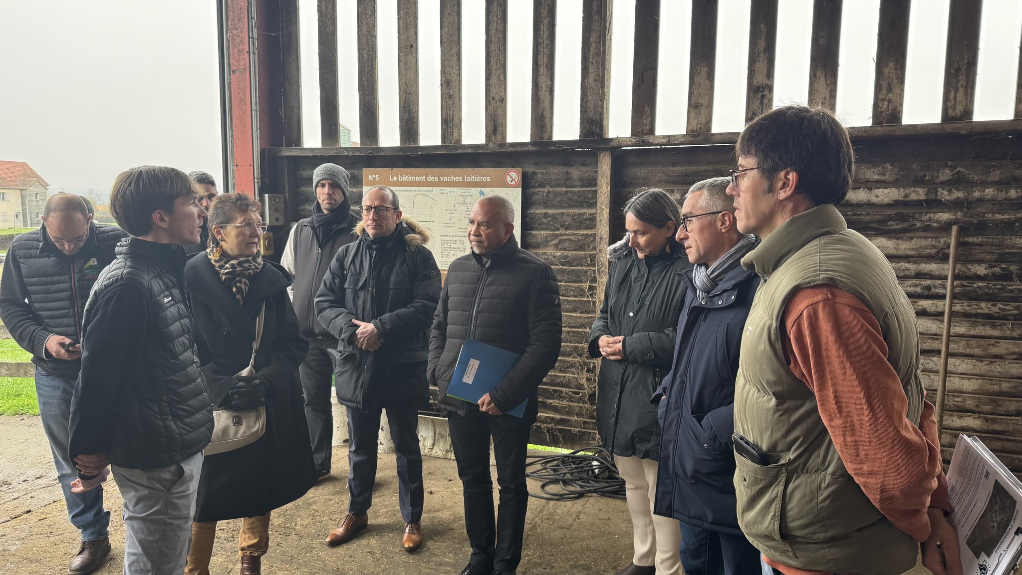 À Fontaines, l’enseignement agricole au cœur d’une visite préfectorale