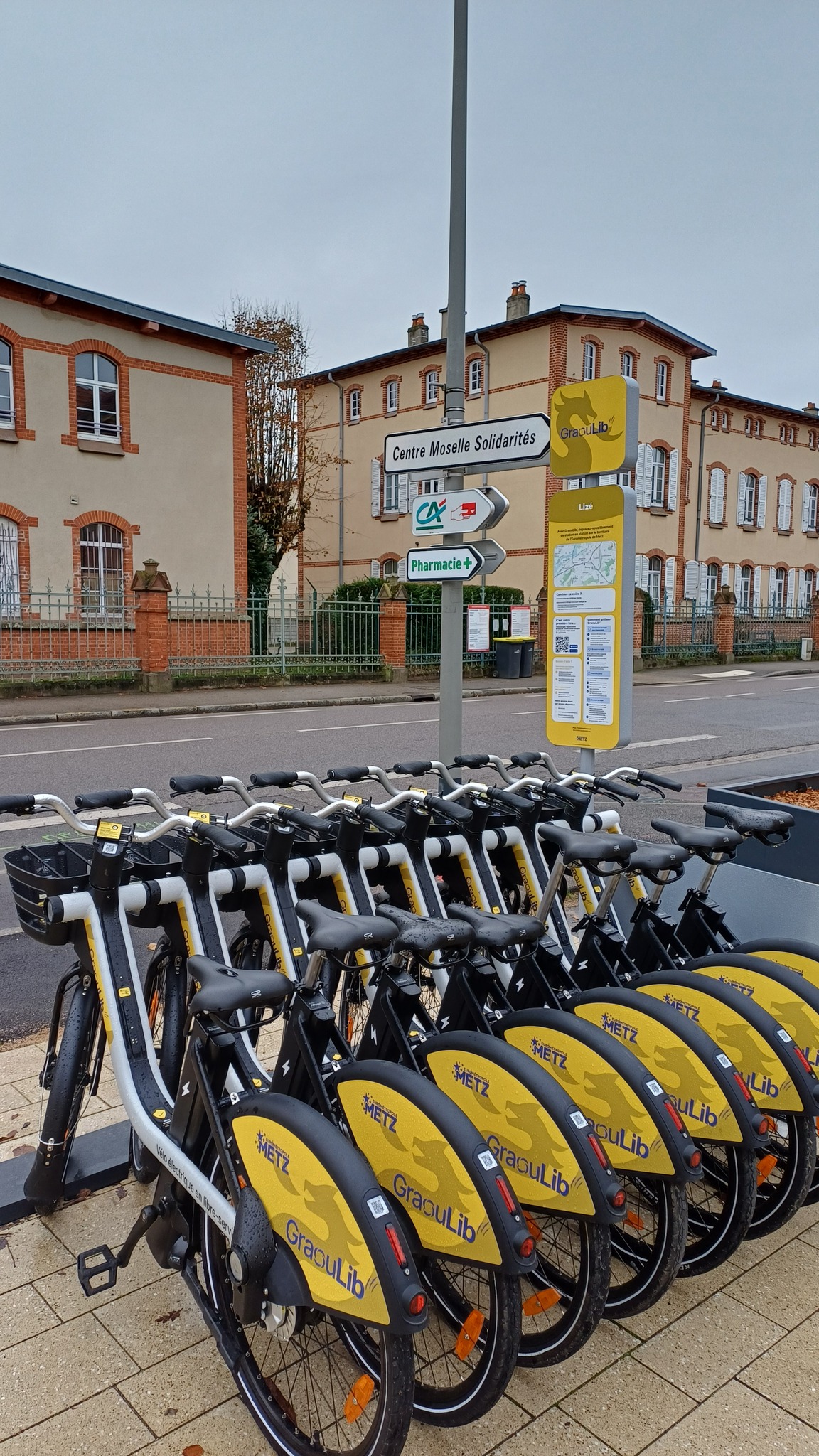 Metz : lancement officiel des vélos électriques en libre-service Graoulib'