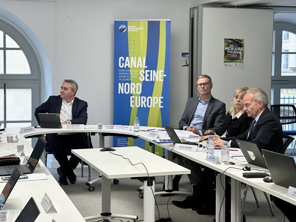 Canal Seine-Nord : l'Europe réaffirme son soutien 