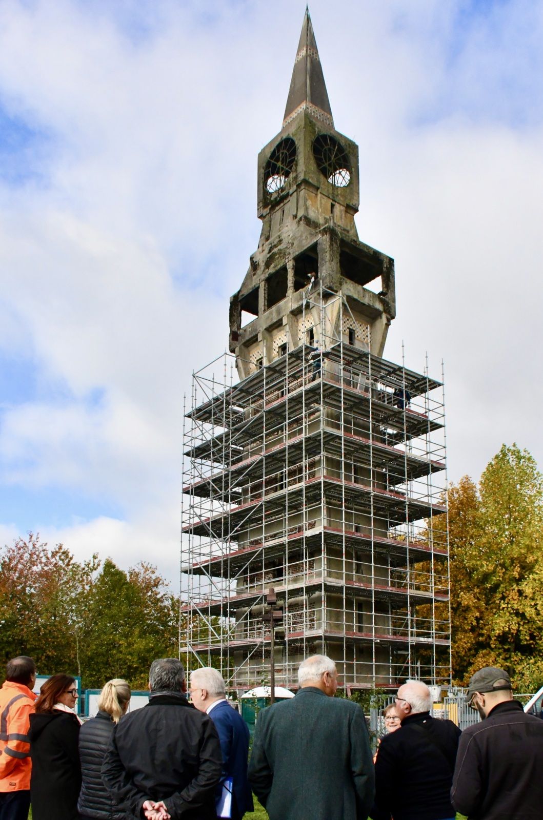 La tour florentine de Buire en pleine rénovation