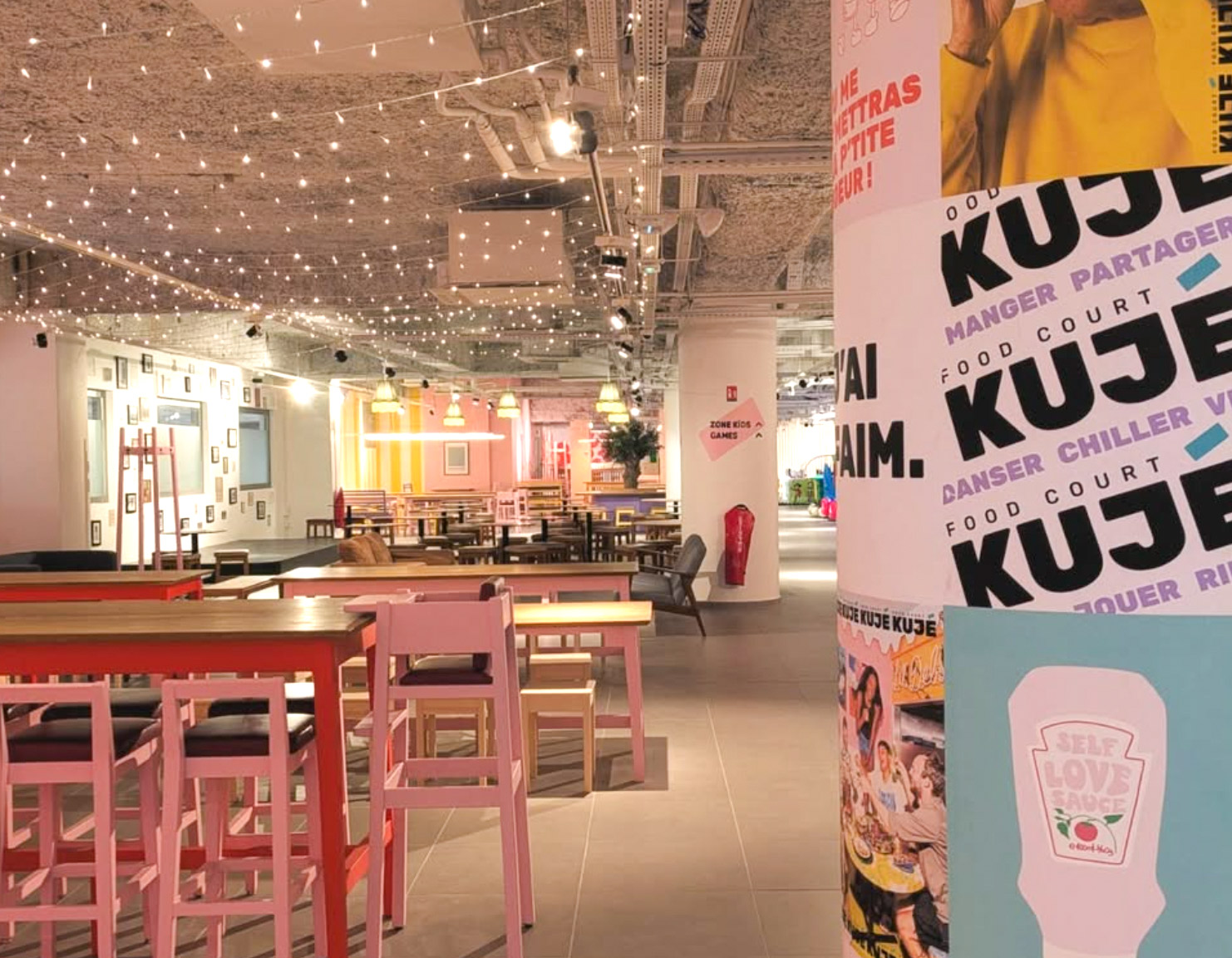 Metz : le Kujé, premier food-court de la ville, a ouvert ses portes à la place de l’ancien Kiabi