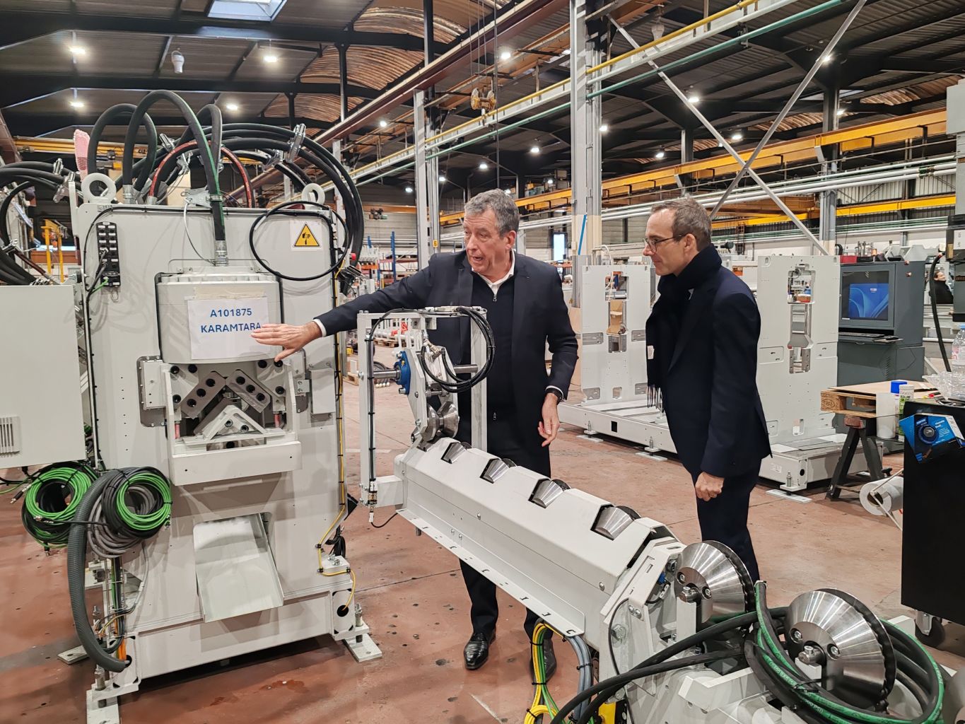 Dijon : l’ambassadeur de France au Togo en visite chez Vernet Behringer