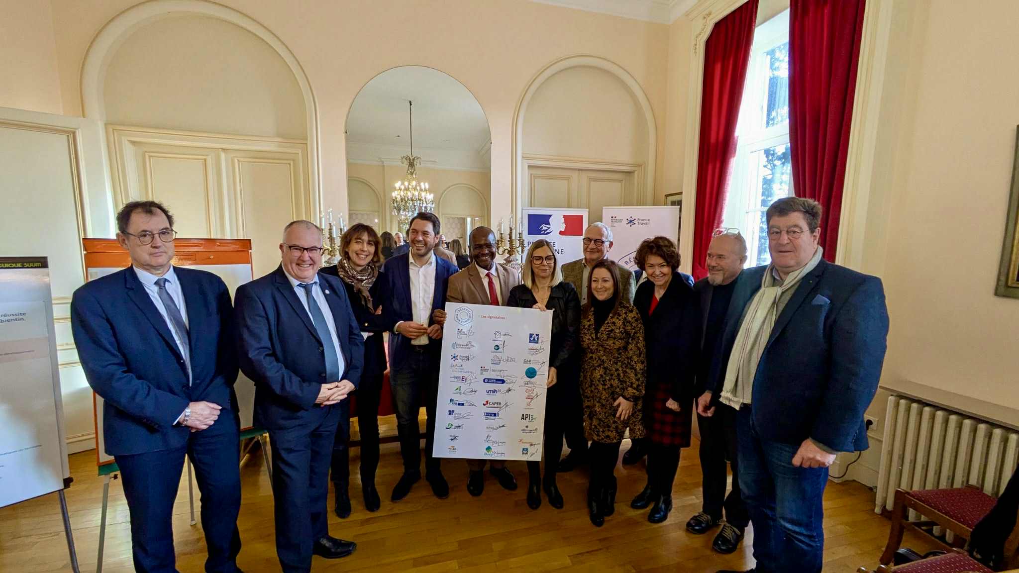 Saint-Quentinois : une charte d'engagement pour l'emploi mise en place