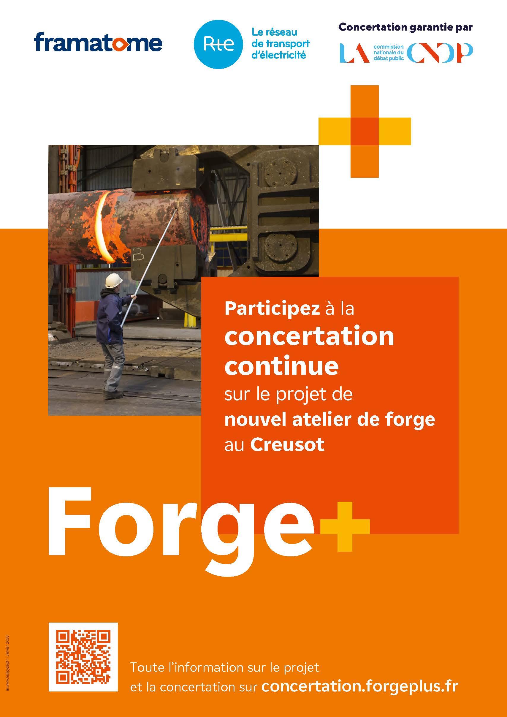 Projet Forge+ au Creusot : une concertation continue ouverte au public