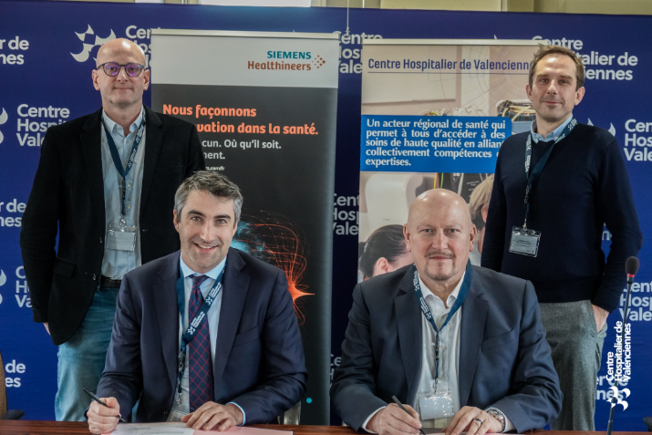 Le Centre Hospitalier de Valenciennes annonce un partenariat avec Siemens Healthineers