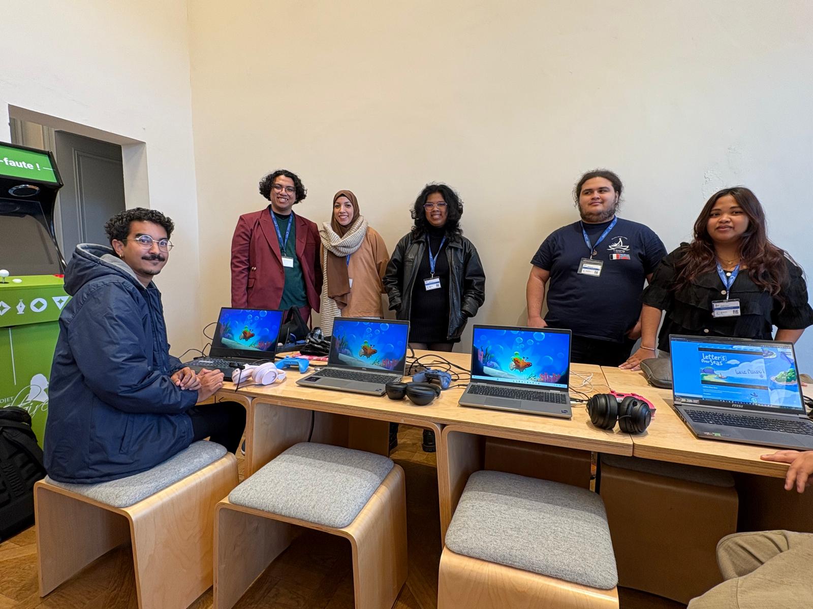 Villers-Cotterêts : Des talents de l'océan Indien crééent des jeux vidéos à la Cité