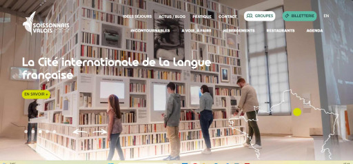 Un nouveau site web pour l'office de tourisme Soissonnais Valois