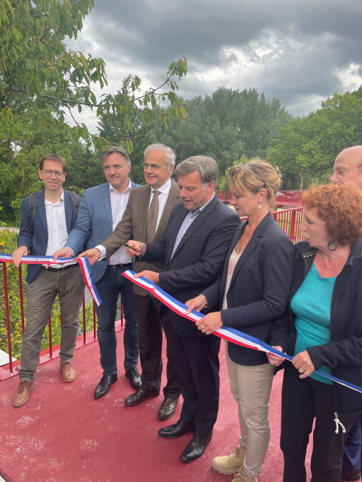 À Amiens, le quartier Saint-Leu et le parc Saint-Pierre à nouveau reliés