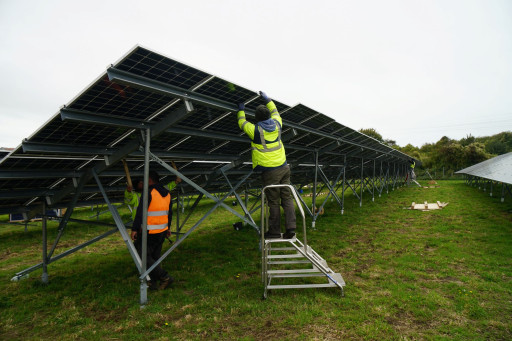 À Wimille, un parc solaire citoyen au sol voit le jour