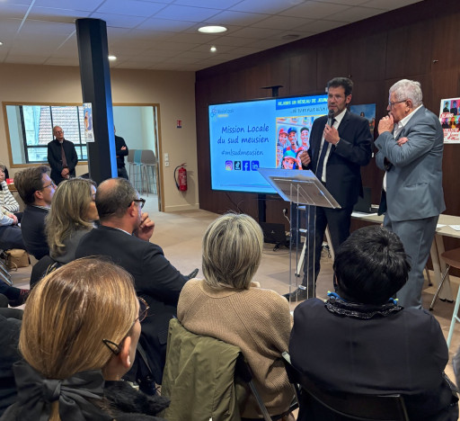 Inauguration de la Mission locale du Sud Meusien