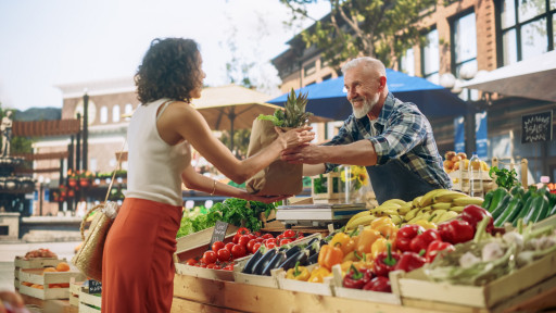 Marché Léon-Blum : produits locaux et menus de saison