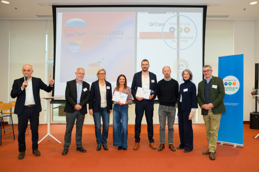 Le Challenge Fondations MMA – Entreprendre récompense Réseau Entreprendre® Hainaut