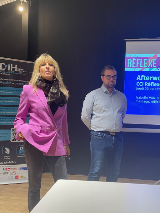 Un rendez-vous réflexe CCI Amiens-Picardie aux studios de cinéma à Laucourt