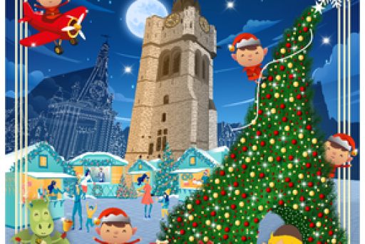 La Cité de Noël illumine Béthune