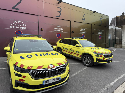 Aisne : Deux nouveaux véhicules pour le SMUR et le SAMU