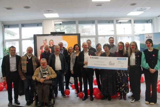 Nancy : Acoris Mutuelles renouvelle son soutien pour le Rire Médecin et renforce ses actions