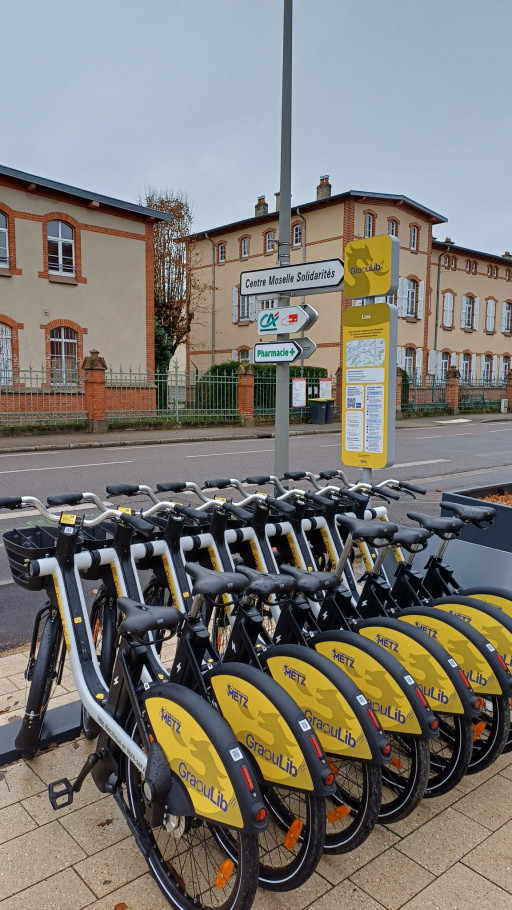Metz : lancement officiel des vélos électriques en libre-service Graoulib'