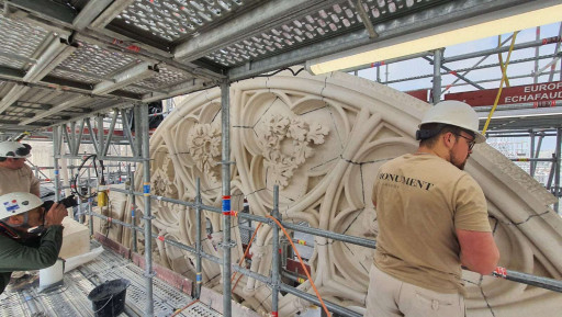 Déville-lès-Rouen : Monument Lanfry au cœur de la restauration de Notre-Dame de Paris