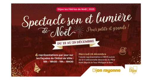 Dijon s’illumine pour les Fééries de Noël