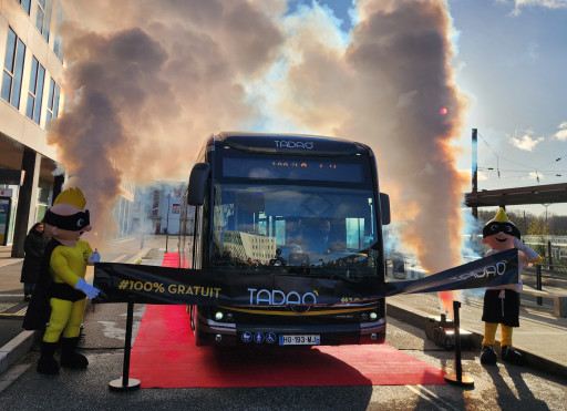Lens : Tadao, plus grand réseau de transport public gratuit de France !